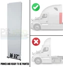 Freightliner Cascadia 2008-2024 Behind The Cab Fairing Extension Lower Left. Fixed Price $180.00.