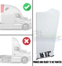 Freightliner Cascadia Semi Truck Behind Cabin Fairing Extension Upper Right. Fixed Price $190.00.