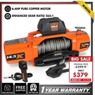 X-bull Electric Winch 14500LBS 2IN1 Remote Control Stronger Rope 4WD Suv Truck. Fixed Price $399.90.