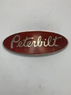Peterbilt 8 Red & Silver Semi Truck Metal Badge Enamel Emblem Oval No Pins #3. Fixed Price $55.66.