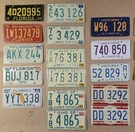 United States Us License Plate Single & Pair Florida Idaho Illinois Indiana Iowa. Fixed Price $20.00.
