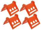 4 Lot Roadpro Rpcp 25 Plastic Corner Protector Cargo Strap Edge Guards Orange. Fixed Price $24.95.