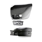 For 2007-2013 Chevy Silverado 1500 Front Bumper End Cap Set W/ Fog Light Left. Fixed Price $147.99.