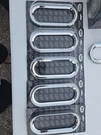 Trux TBEZ-OBCH5 6'"OVAL Chrome Bezel With Visor Lock On. Fixed Price $11.00.