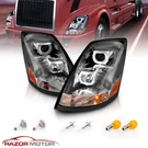 For 2004-2017 Volvo Vn/vnl Commercial Truck Projector Led Bar Chrome Headlights. Fixed Price $345.68.
