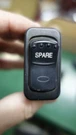 Peterbilt Spare Rocker Switch 16-09122-4K8ESS1A81. Fixed Price $50.00.