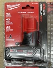 Milwaukee 48-11-2460 M12 Redlithium XC6.0 Battery. Fixed Price $89.00.