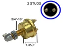 Master Disconnect Switch Spst 175A 1000A Peak Automann 577.3020. Fixed Price $85.25.