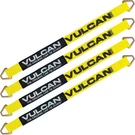 Vulcan Car Tie Down Axle Strap With 2" 36" Classic Yellow (4 Pack),. Fixed Price $50.08.