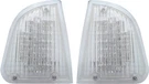 Kenworth T600 Led Turn Signal Lights Sold As Pair Clear Lens 39338 39339. Fixed Price $85.69.