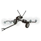 Yard Tuff ACR-600T 55 Inch Steel Tow Behind Acreage Rake With Pin Style Hitch. Fixed Price $369.99.