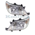 For 03-06 Sprinter Halogen Headlight Headlamp W/o Fog W/bulb Pair Set. Fixed Price $347.95.