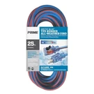 Extension Cord 25FT Prime All-weather 12/3 Lighted Ends Flexible Cold LT530825. Fixed Price $76.53.