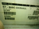 New Dana Spicer Eaton 121769 For 19055S/D, 21065S/D, 22065S/D, Overhaul Kit. Fixed Price $486.00.