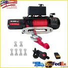 10000LBS 12V Electric Winch 85FT Synthetic Rope Truck Trailer Towing Off-road. Fixed Price $246.99.