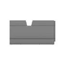A22-76266-040 Sleeper Skirt Right Side, Thermoplastic Olefin, For Freightliner. Fixed Price $1082.24.