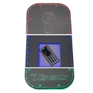Kenworth T680 Shift Boot Plate El Style Rgb Color Changing With Remote. Fixed Price $220.00.
