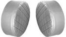 24.5" Silver Covers For Tanks That Are & 1/2" Diameter. Fixed Price $200.00.