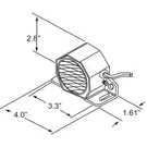 Dual Tone Back-up Alarm 12/24V 102DB Compact Housing Universal Mount. Fixed Price $108.91.