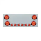 United Pacific Rear Cp W/4X 7LED 4"REFLECTOR & 6X 9LED 2"LIGHTS Visors. Fixed Price $309.95.
