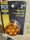 Trux TLED-2XA Amber Marker Light Round, 7 Diodes. Fixed Price $22.05.