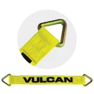 Vulcan Flexible Car Tie Down Axle Strap - 3" 30" 5000 Lbs Swl. Fixed Price $34.99.