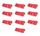 (10 Pack) Corner Protector V Shaped Plastic Edge Guard Style - 24 Inches Red. Fixed Price $124.99.