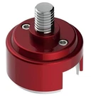 United Pacific 70883B Shift Knob Mounting Adapter Red, Paint Finish, For Eaton. Fixed Price $55.68.