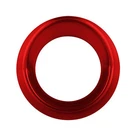 United Pacific 40706 Bezel Single, Candy Red, Small Gauge, With Visor. Fixed Price $17.53.