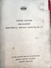 United Motors Delco Remy Electrical Parts Service Manual 1942 Binder Detroit. Fixed Price $45.21.