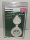 Parkpower/marinco 150BBIW.RV 15A 125V Inlet For Parkside Power, White. Fixed Price $26.99.