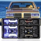 For Oldsmobile Cutlass 1980-1988 4X6" Led Headlights Hi/lo Beam Drl Turn Signal. Fixed Price $113.99.