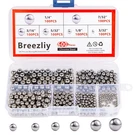 600PCS Bicycle Balls Sizes 1/4 To 3/32 Loose Steel Bearings Set. Fixed Price $12.81.