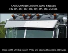 Replaces Peterbilt 389 Exterior Sun Visor , Co. Fixed Price $803.11.