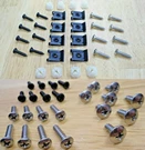 Bezel/trim/panel Screw/nuts! For Semi-truck Kenworth Peterbilt Mack Etc. Fixed Price $38.00.