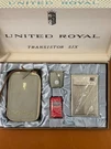 Vintage Old United Royal Transistor Radio Model 604 - Extremely Nice Cosmetics. Fixed Price $115.00.