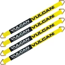 Vulcan Car Tie Down Axle Strap - Wear Pad 2" 36", 4 Pack 3300 Lbs Swl. Fixed Price $33.99.