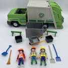 Playmobil C-14 City Life Garbage Recycling Truck Figures Accessories Toy Lot Set. Fixed Price $28.00.