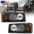 For Mack Granite GU713 Headlight Lamp Left Right Pair Side. Fixed Price $168.99.