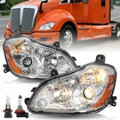 Pair Left+right For 2013-2021 Kenworth T680 Headlight Assembly Headlamps W/bulbs. Fixed Price $191.99.