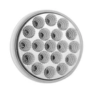 Trux 4" Round Chrome Led Tail Light. Fixed Price $42.08.