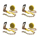 Mytee Products Pack 2 In. X 30 Ft. Ratchet Strap Chain Anchor WLL3400 Lbs. Fixed Price $226.85.
