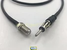 RG58 Am/fm Radio To Tv Female Coaxial Rf Pigtail Cable Usa. Fixed Price $14.24.