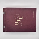 United Television Laboratories Complete Study, 21 Lessons, Bound, 1940S Radio. Fixed Price $60.00.