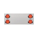 United Pacific 34156 Stainless Steel Rear Center Panel With Red Led And Lens,. Fixed Price $221.88.