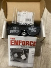 The Enforcer Lock Tractor Trailer Air Cuff Brake Black With Key New #3000. Fixed Price $75.00.