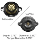Radiator Cap 16LB Part # 0517223003, 31528, 10230, 572.2011. Fixed Price $7.94.