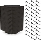 Rotating Countertop Display With Peg Hooks Included, 14"X14"X20" Retail. Fixed Price $44.99.
