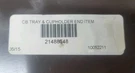 21488748 Genuine Volvo Oem Cb Tray W/cup Holder Nos. Fixed Price $200.00.