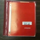 Dynapac CC-42 Parts Manual Book Catalog Vibratory Compactor Tandem Roller List. Fixed Price $29.99.